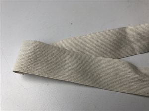 Blød elastik - blid taupe, 26 mm